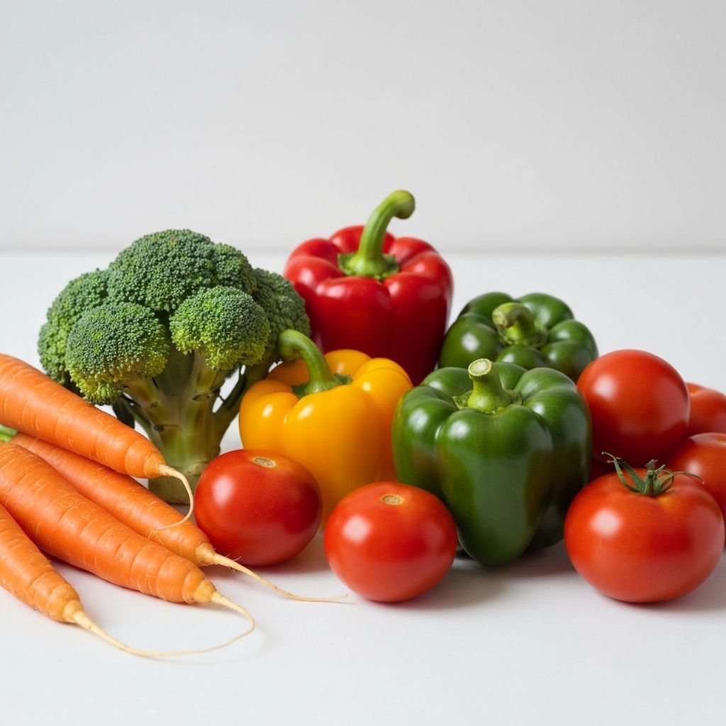 Bunte Gemüsevielfalt